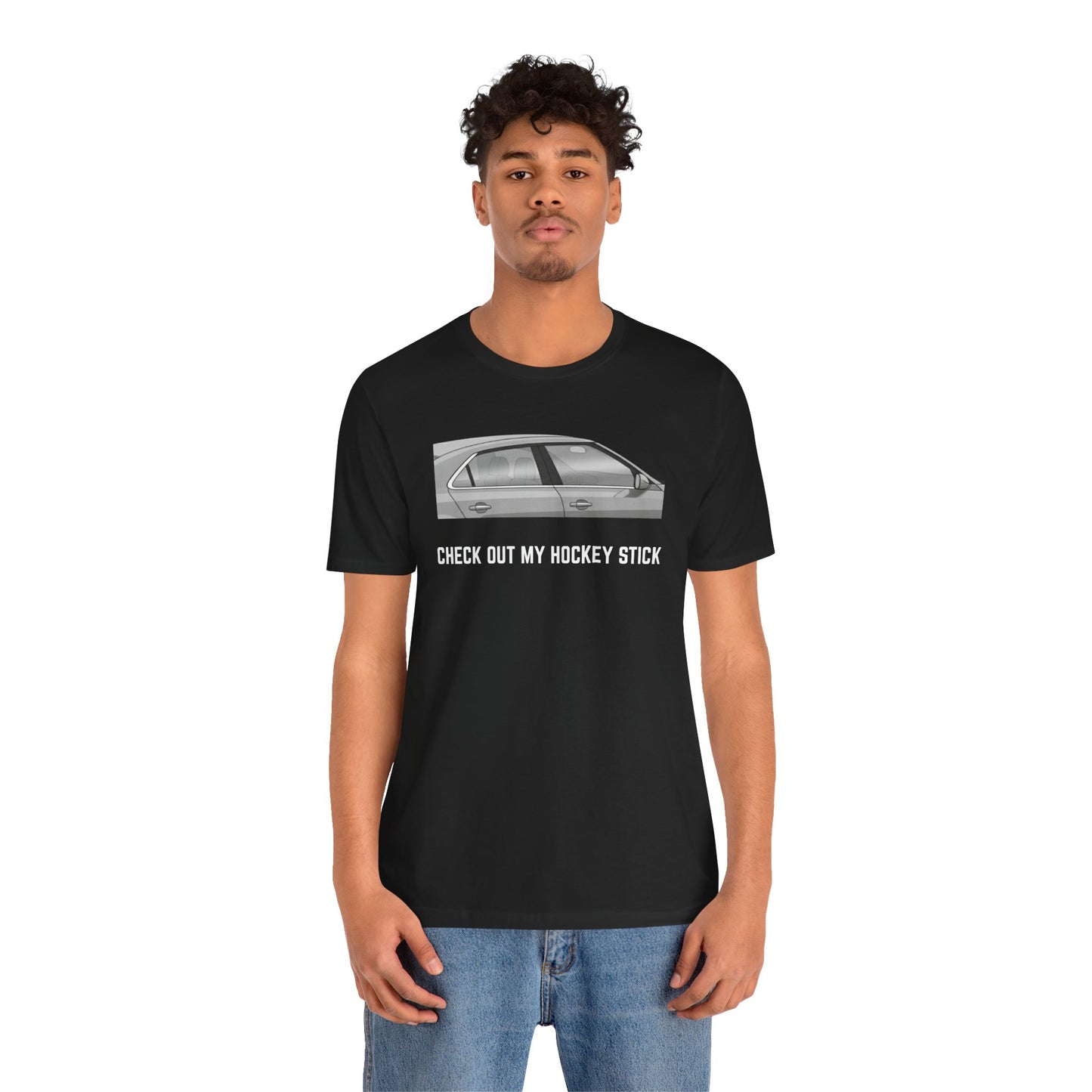 Check out my hockey stick Unisex Tee