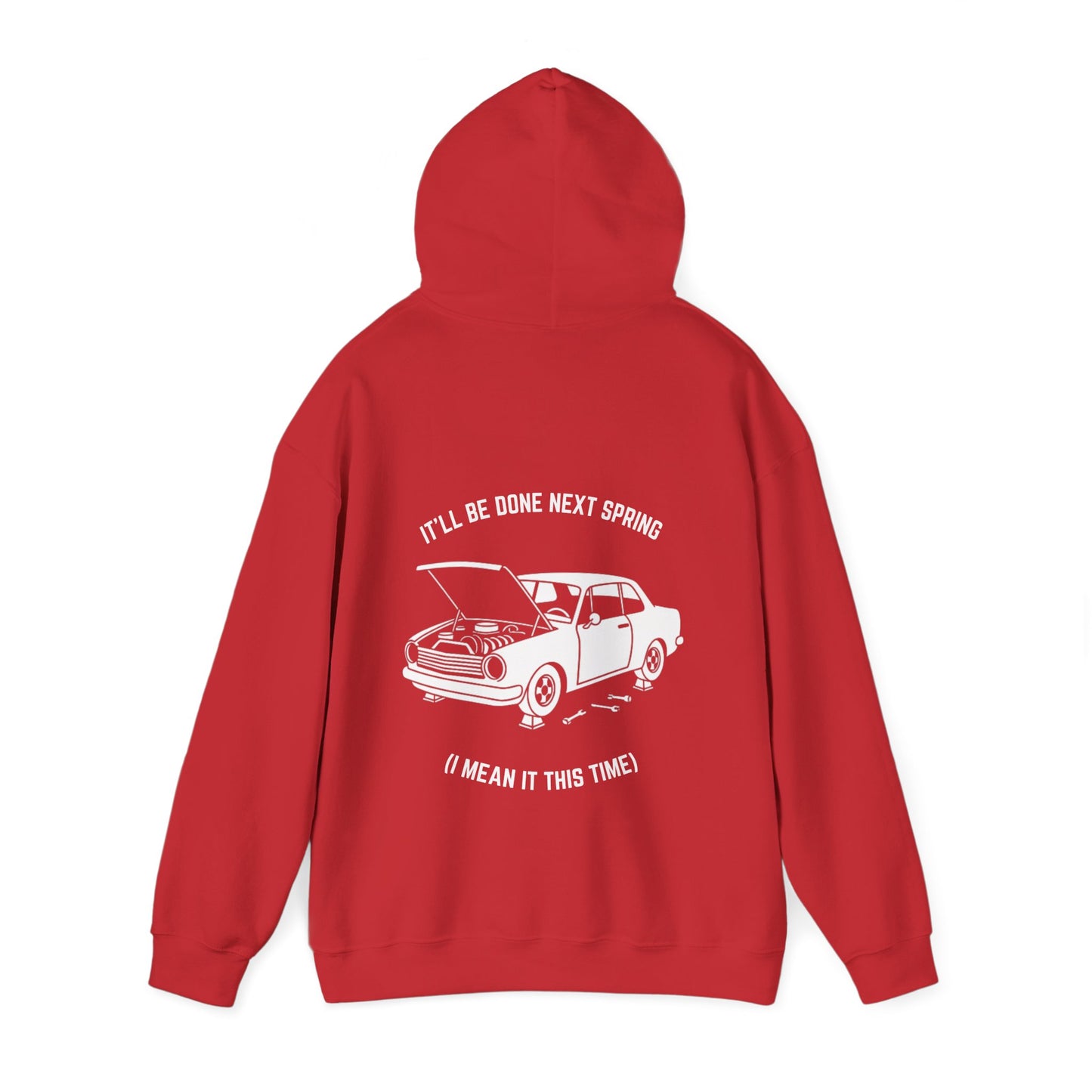 It'll be done next spring (I mean it this time) Hoodie