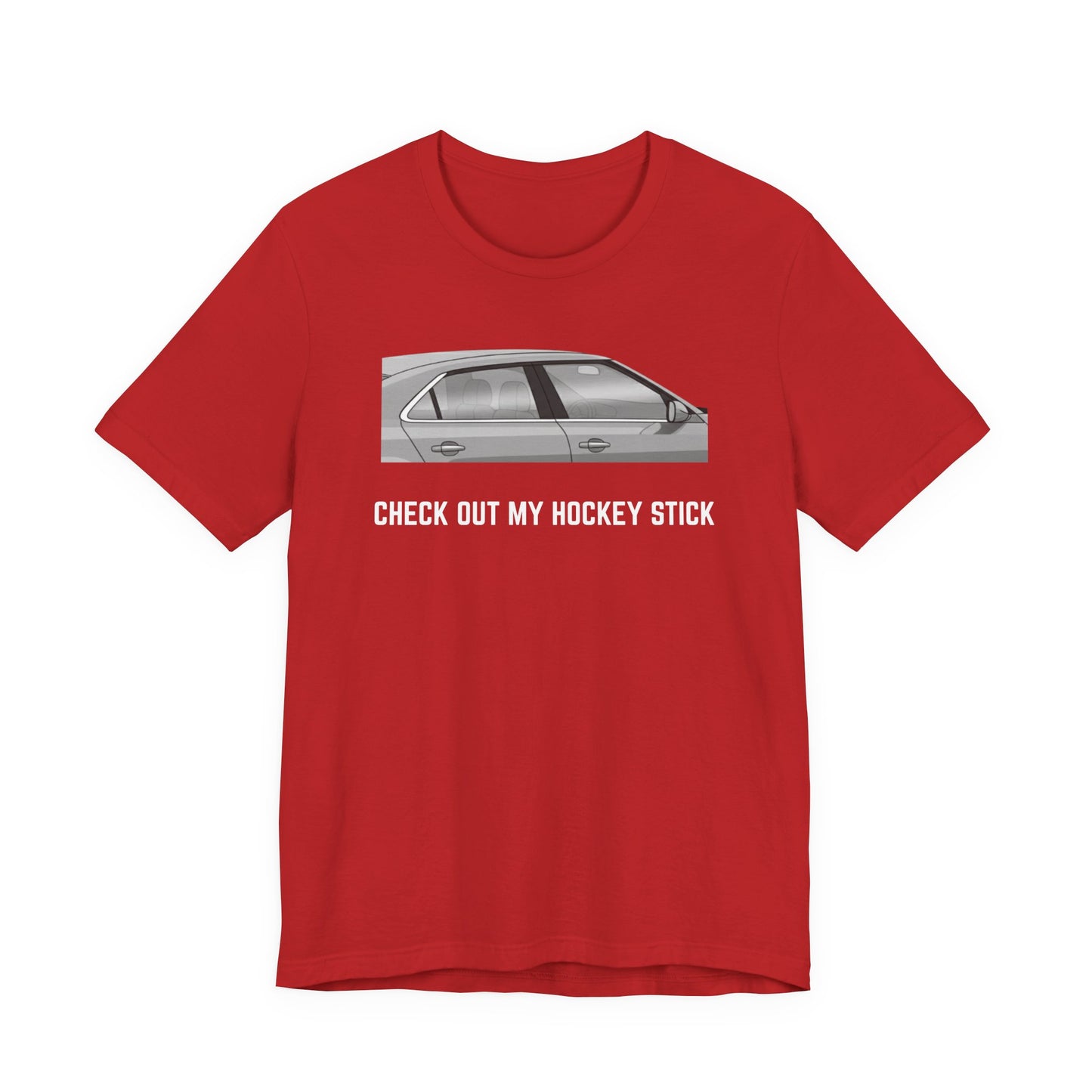 Check out my hockey stick Unisex Tee