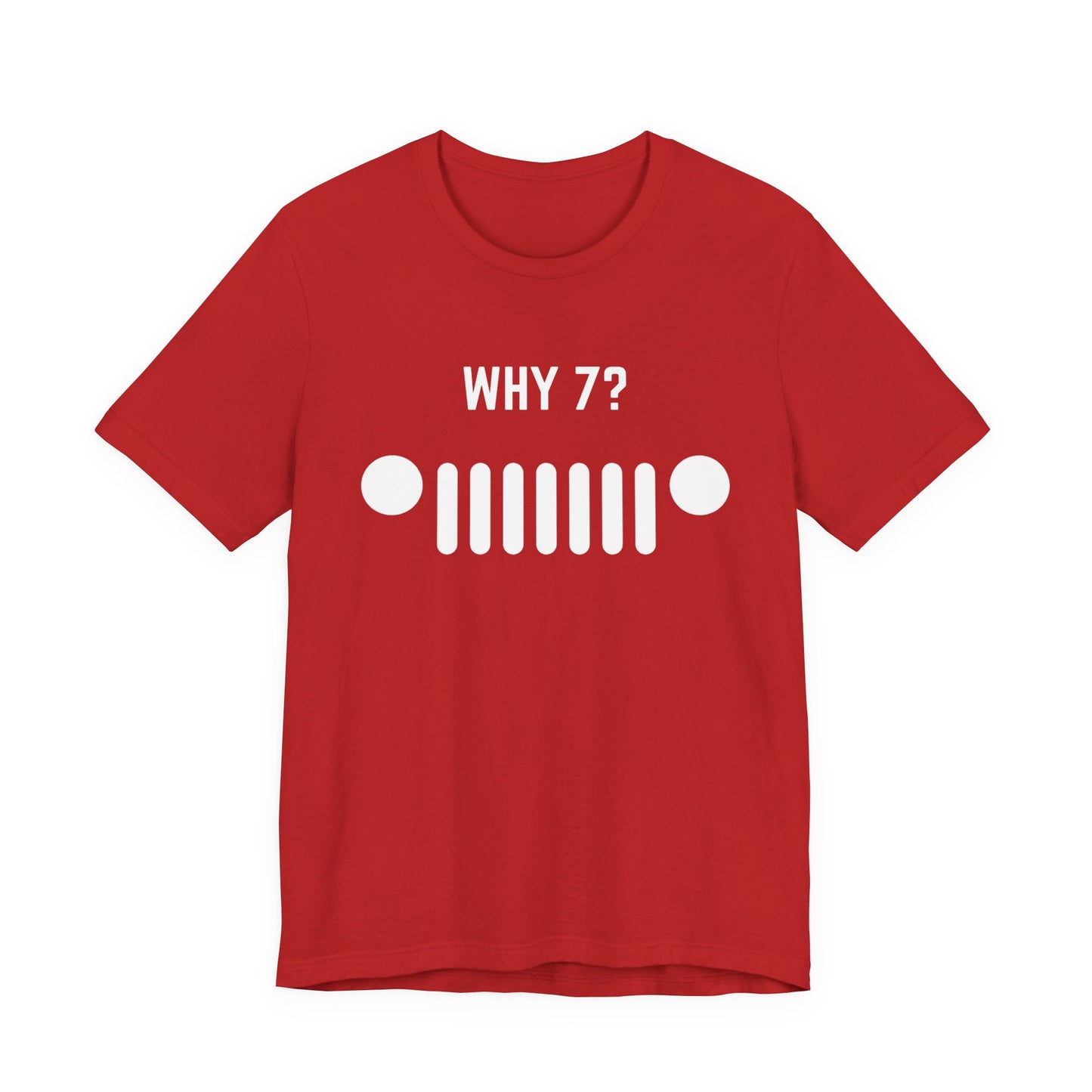 Why 7? Unisex Tee