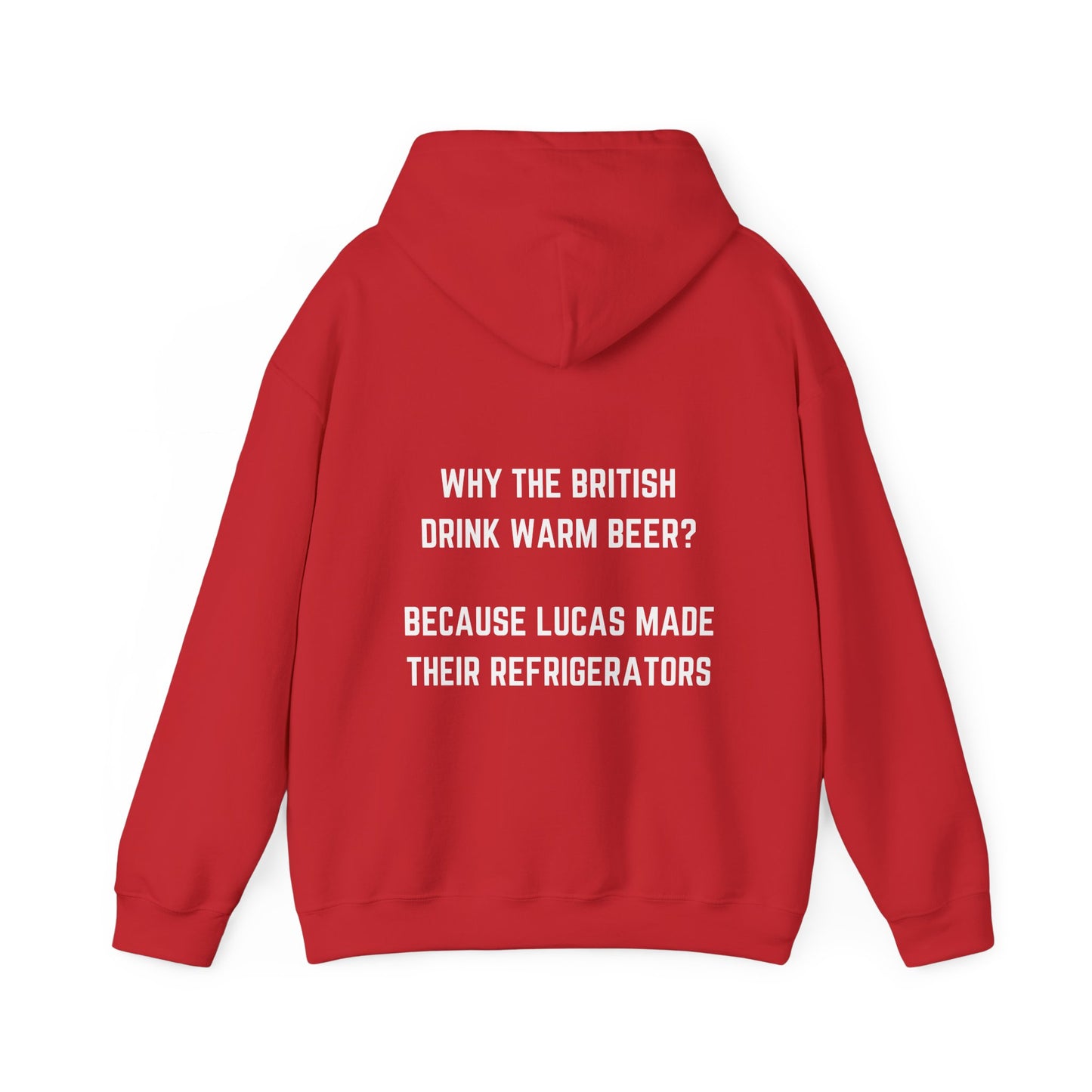 Why the British drink warm beer? Hoodie