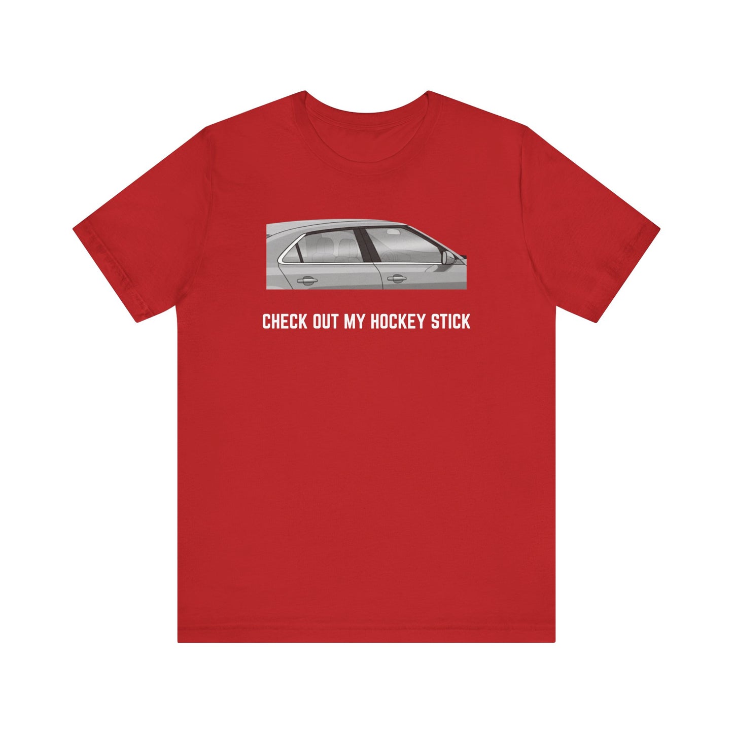 Check out my hockey stick Unisex Tee