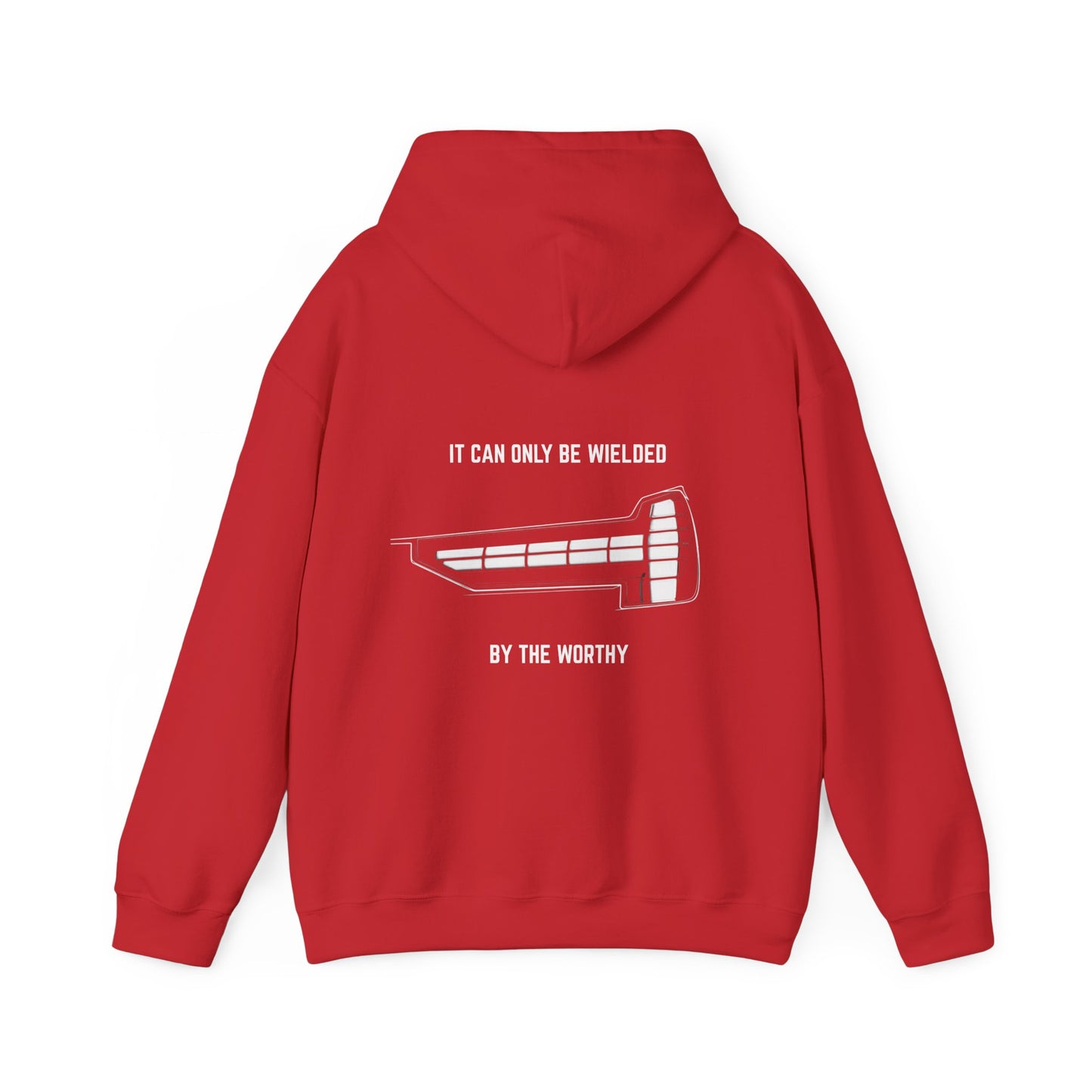 It can only be wielded by the worthy Hoodie