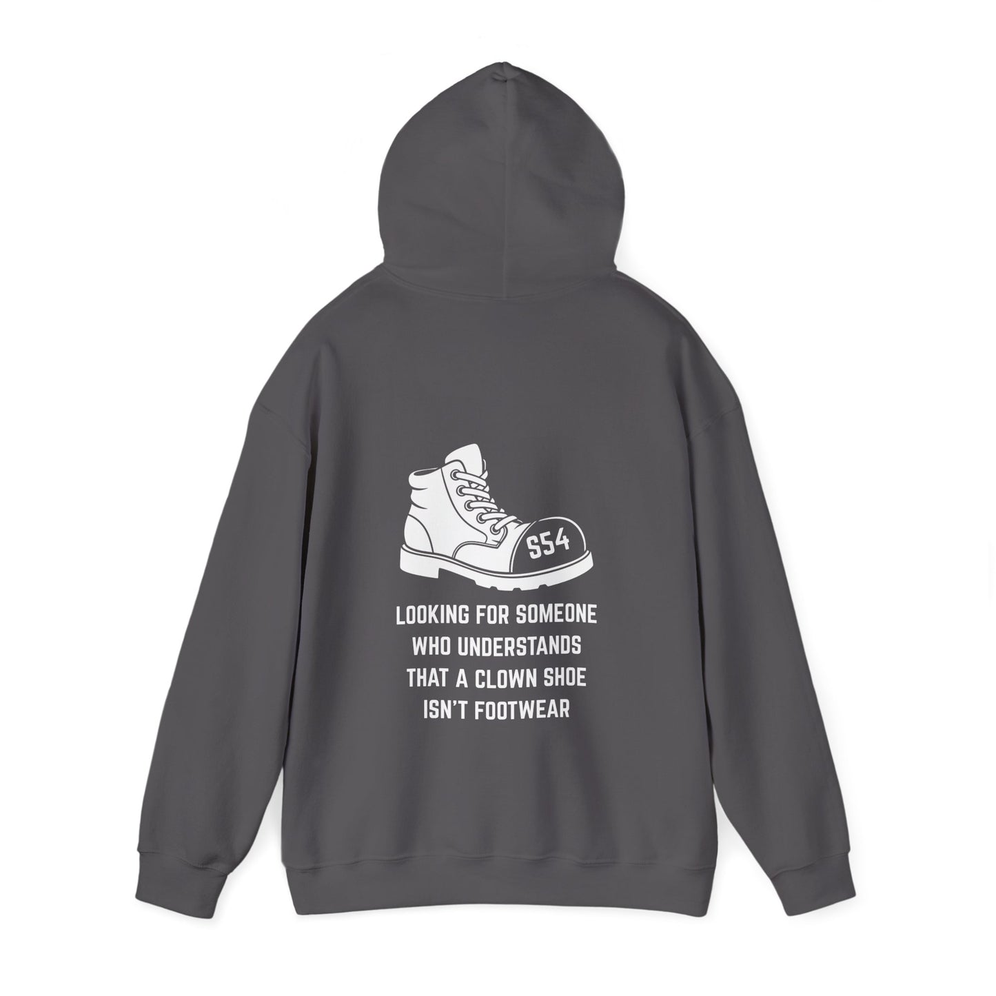 Looking for someone who understands that a clown shoe isn't footwear Hoodie