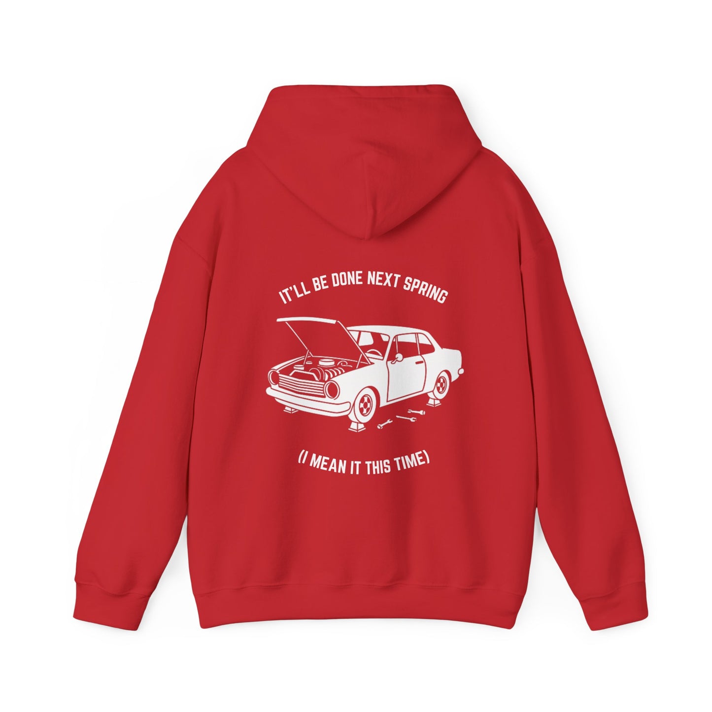 It'll be done next spring (I mean it this time) Hoodie