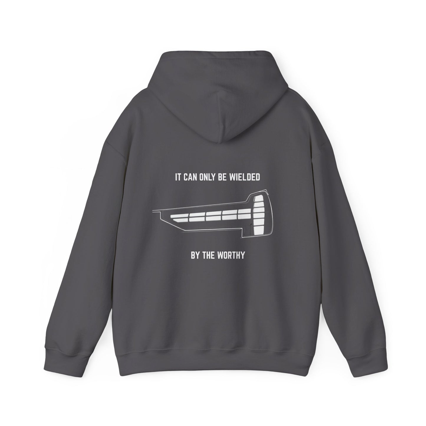 It can only be wielded by the worthy Hoodie
