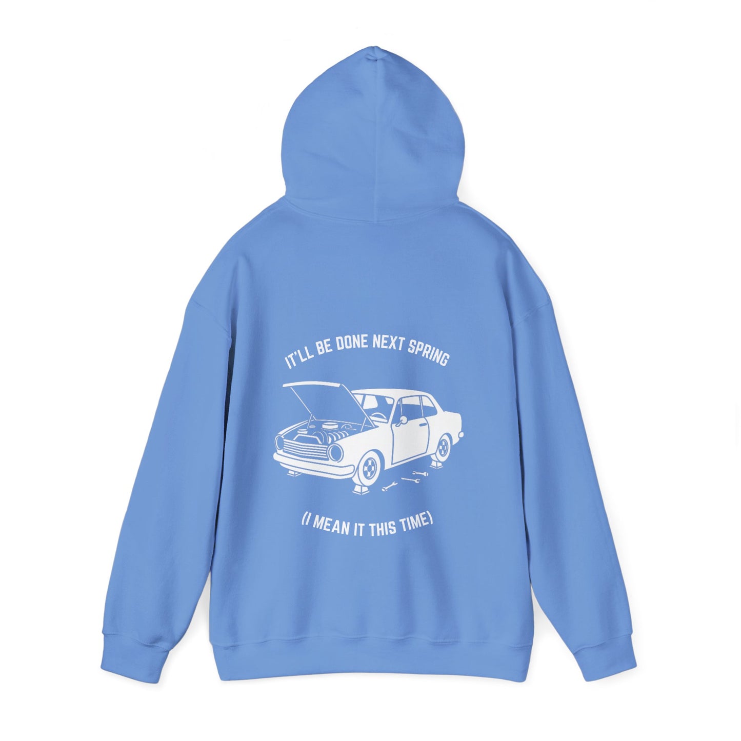 It'll be done next spring (I mean it this time) Hoodie