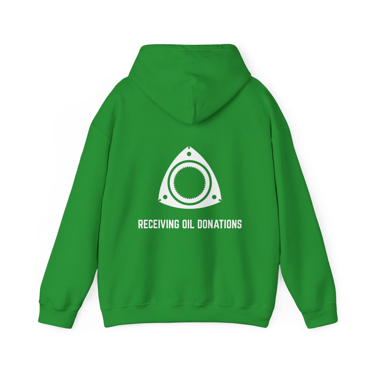 Receiving oil donations Hoodie