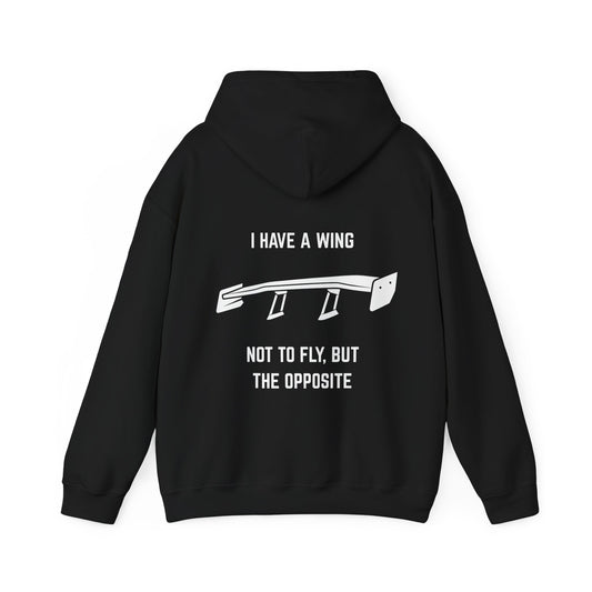 I have a wing not to fly, but the opposite Hoodie