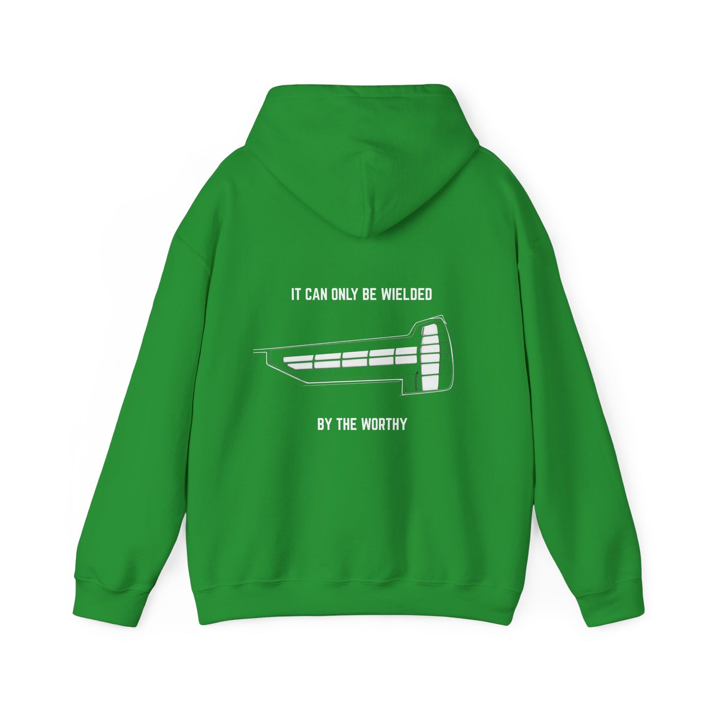 It can only be wielded by the worthy Hoodie